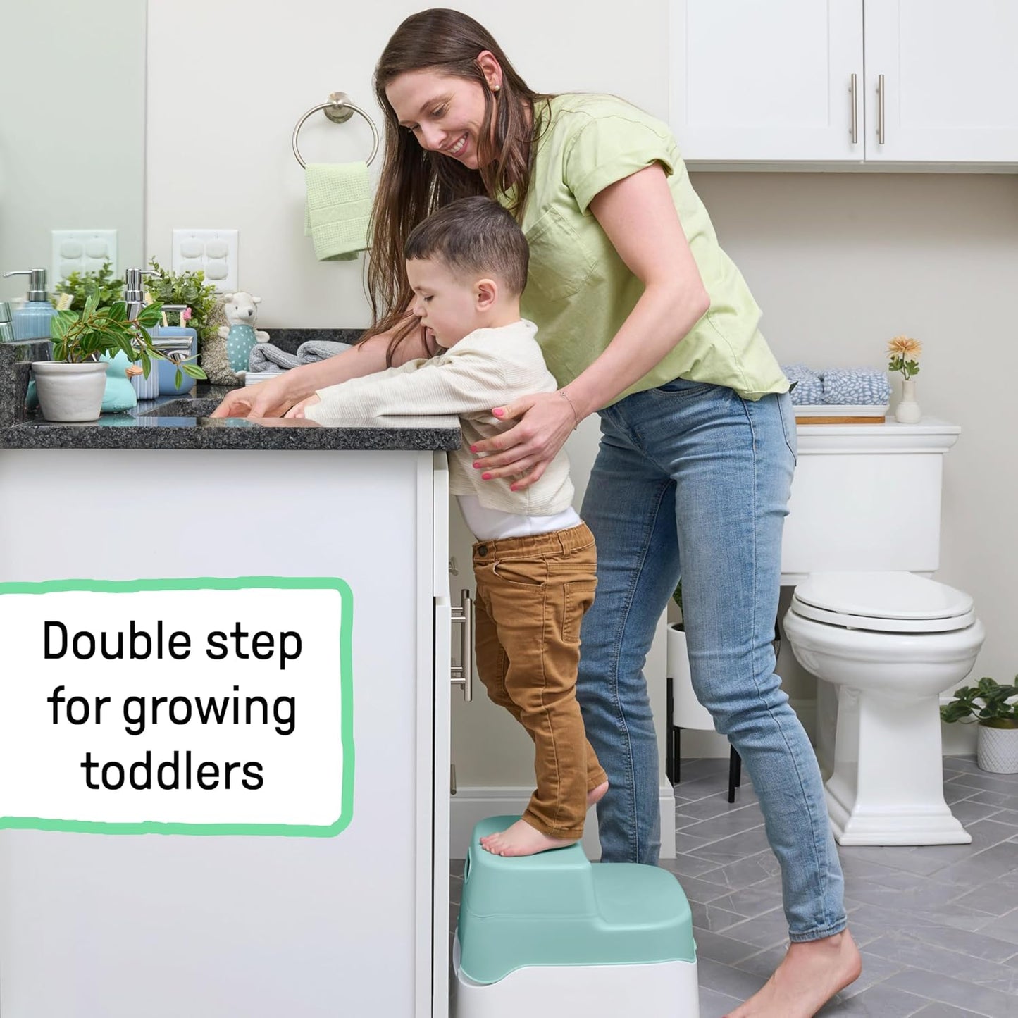 Prepare to Potty 3-In-1 System - Potty Training Toilet, Topper, Step Stool, Easy Setup, for Toddlers Ages 18 Months+